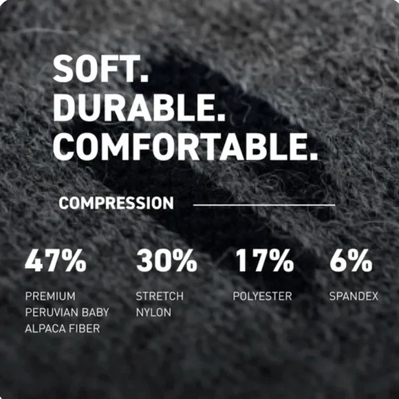 NWT *2 PAIRS* Holloway Compression Athletic, Ski Socks - Black, unisex - Picture 6 of 9